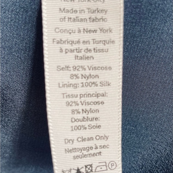 ❤️ KHAITE NAVY BLUE MINI TRENCH COAT JACKET FITTED BELTED CLASSIC LUXURY 4 NEW - Picture 8 of 12